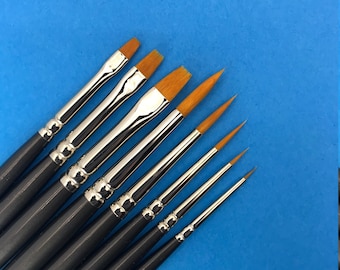 Cake Decorating Brushes Nail Art Brushes. Model Painting - Etsy