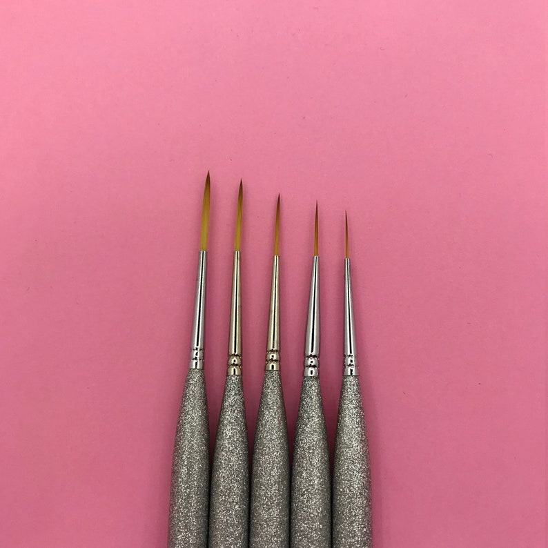 Nail Art Brushes Fine Liner Etsy