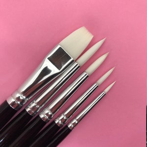 30 Pcs Cake Painting Brushes - Food Safe Paint Brushes For