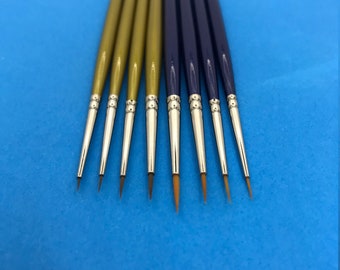 Miniature Cake Decorating brushes for fine detail sugarcraft