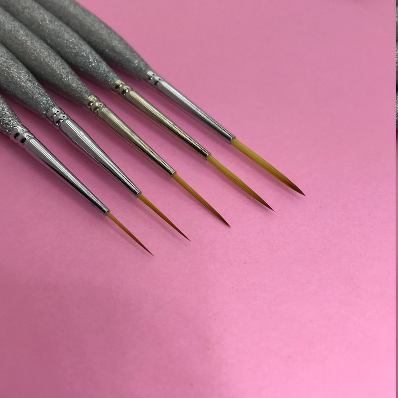 Nail Art Brushes Fine Liner Etsy