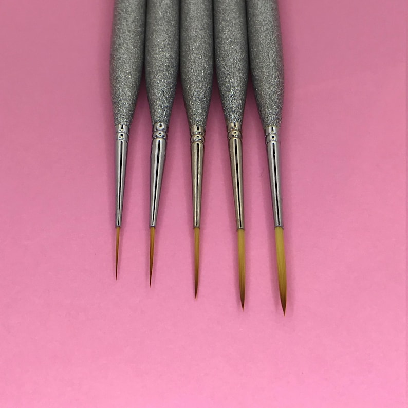 Nail Art Brushes Fine Liner Etsy