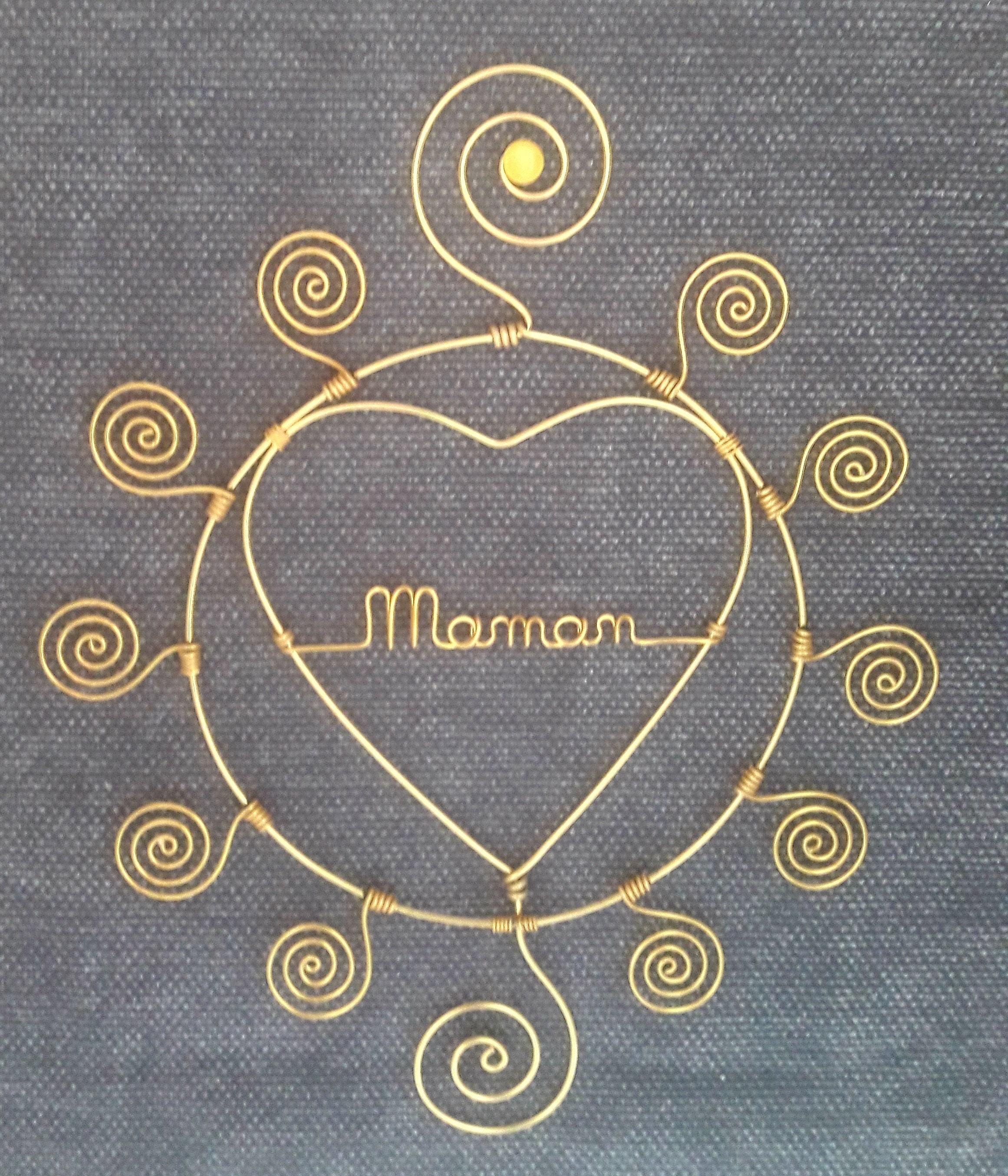 Coeur Maman Décoration Murale Porte-Photos