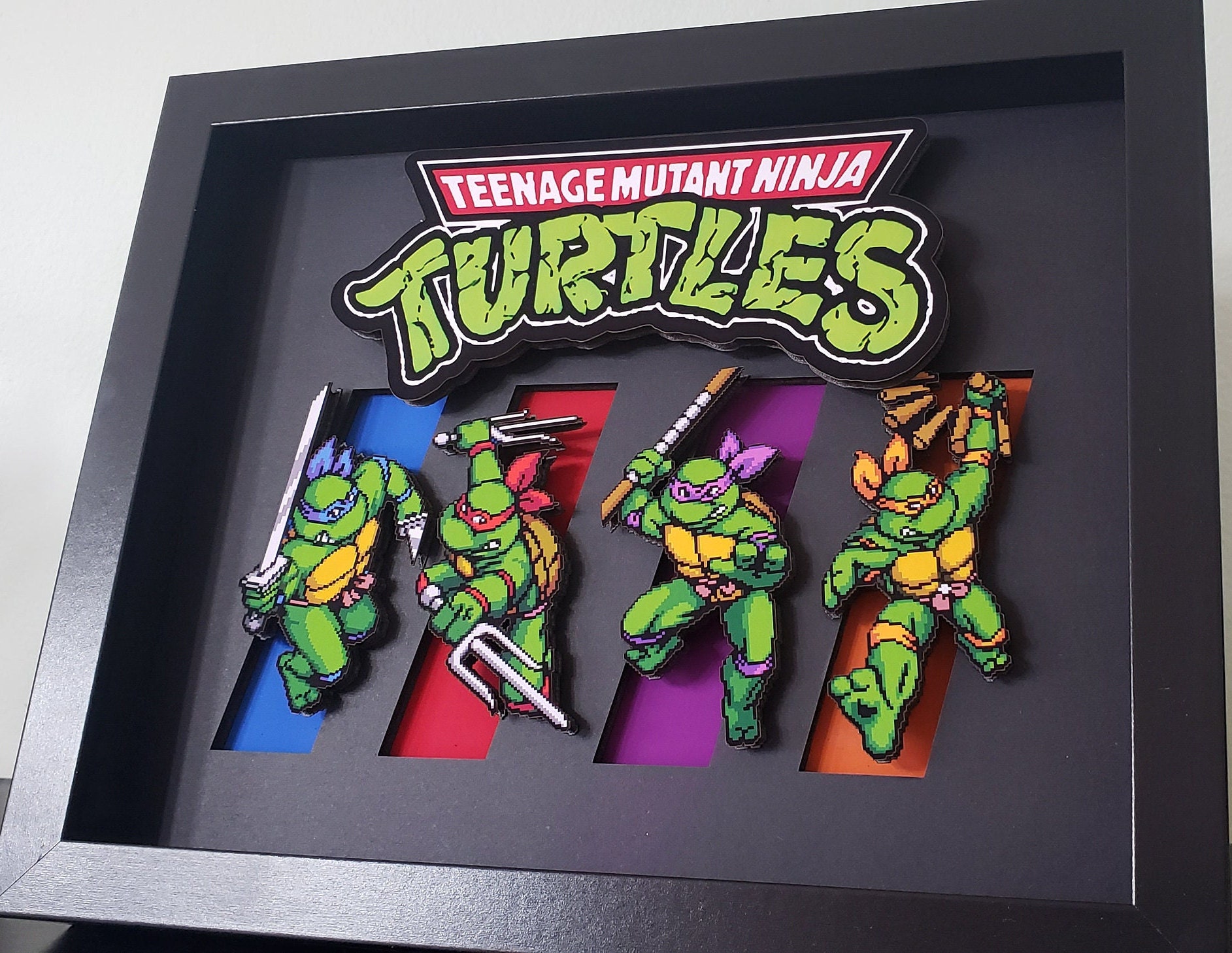 Teenage Mutant Ninja Turtle Classic Turtles Arcade Game 3D