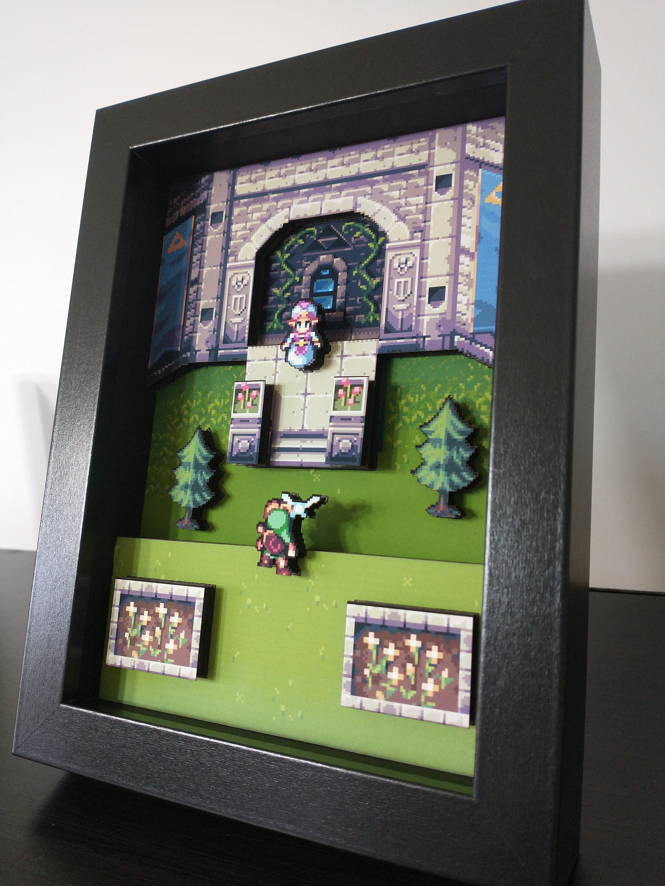 ☆ Diorama Art Optical Illusion Diorama Mega Man ZX - It's Not That Hard