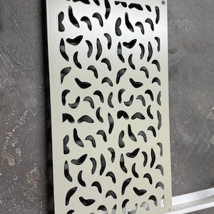Rejillas de ventilación decorativas modernas / Rejillas de ventilación de metal personalizadas