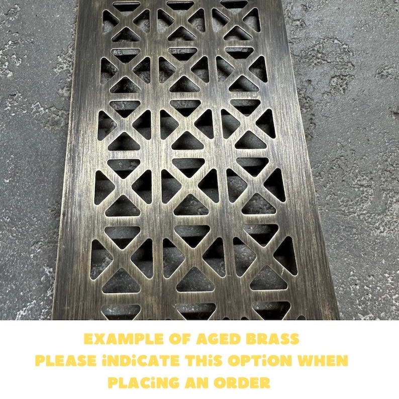 Customizable Metal Panel Inserts - Choose Any Size/color/pattern ...