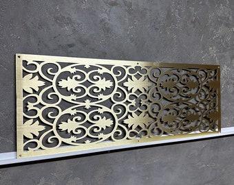 Custom Floor Grates, Air Vent Covers, Wall Vents | Any Size & Shape