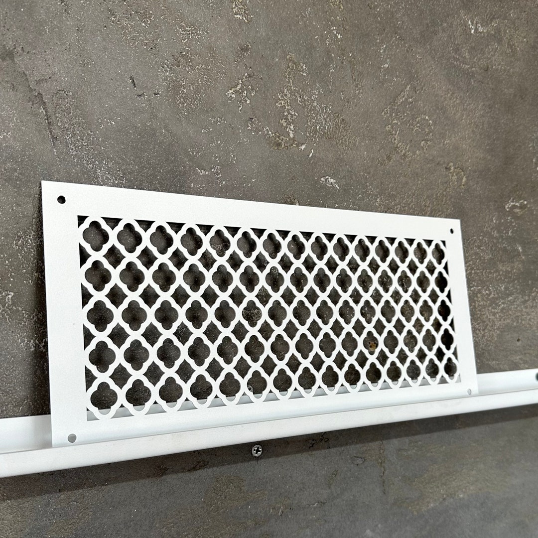 Custom Metal HVAC Vent Covers Contemporary Design & Fit Etsy