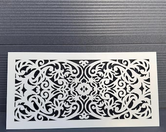 Ventilación de acero moderna y personalizada: cubierta decorativa para pared, suelo o techo