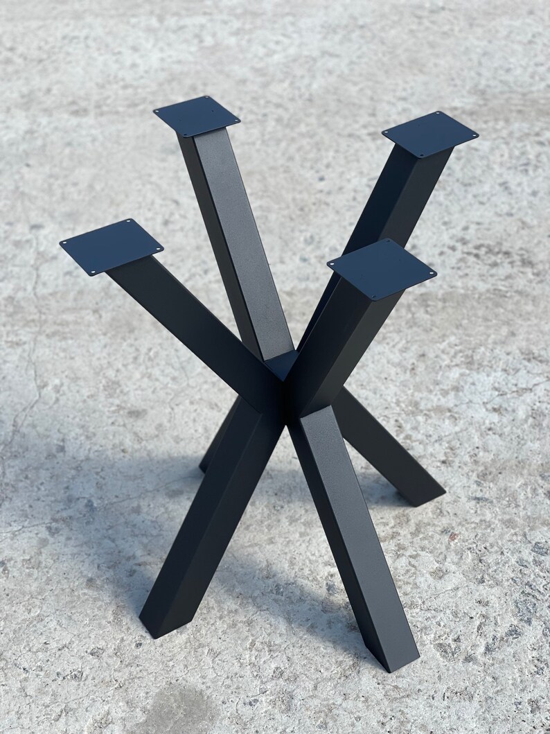 Custom Size Table Base Personalized Metal Table Base Metal Etsy