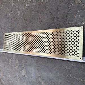 Functional Art: Brass Floor grills and Wall Air Vent Covers
