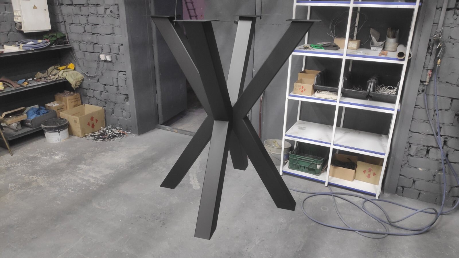 Custom Size Table Base Personalized Metal Table Base Metal Etsy