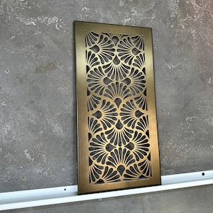 Functional art :  air return vent cover powder coated | full customization | fast delivery