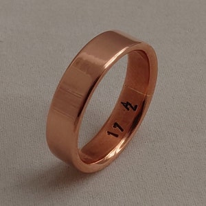 銅リング（ニス塗りなし）