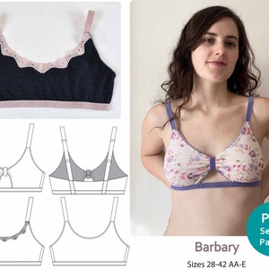 Sports Bra PDF Sewing Pattern Bra Pattern, Sports Bra Pattern, Sports  Pattern, Lingerie Sewing, Bra PDF, Fun Lingerie Pattern, Bra Sewing 