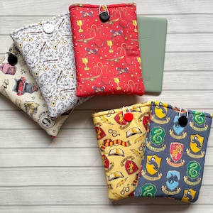 Capa/bolsa para leitor eletrônico Kindle feito à mão Harry Potter