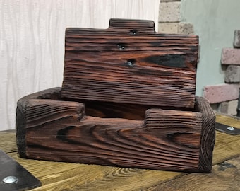 Caja de madera personalizada para guardar recuerdos, cofre rústico, caja de tesoros hecha a mano, regalo de cumpleaños para papá, regalo único para él.