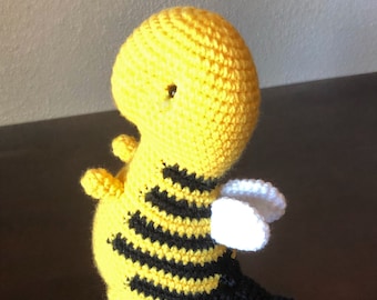 Crochet Bumble Bee Dinosaur