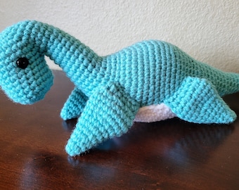 Crochet Plesiosaur Stuffed Animal