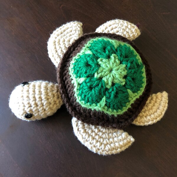 Crochet Sea Turtle Stuffed Animal