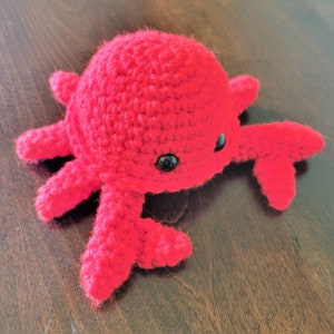 Crochet Crab Stuffed Animal