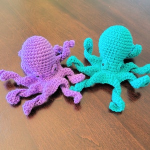 Crochet Octopus Stuffed Animal