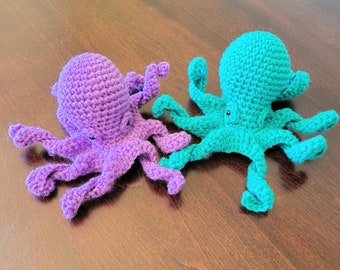 Crochet Octopus Stuffed Animal
