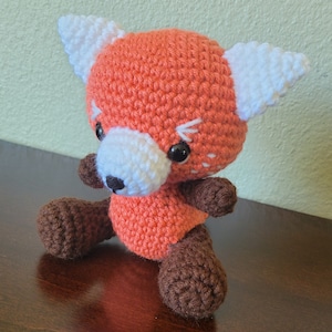 Crochet Red Panda Stuffed Animal