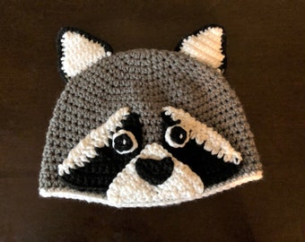 Waschbär Beanie