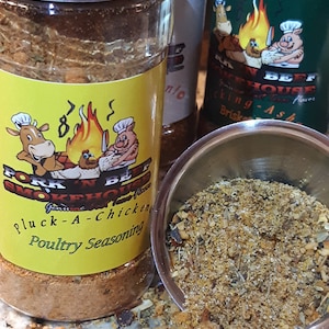 Poultry Seasoning presented by PorkNBeef Smokehouse, Grilling Gifts, Gifts for Dad, Poultry Rub, Chicken Rub