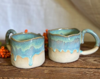 Cup set, ceramic cup, coffee cup, tea cup, hand-made
