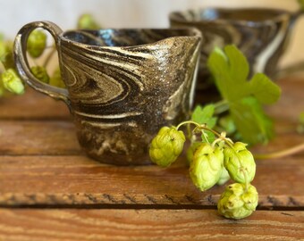 Cup set, ceramic cup, coffee cup, tea cup, hand-made