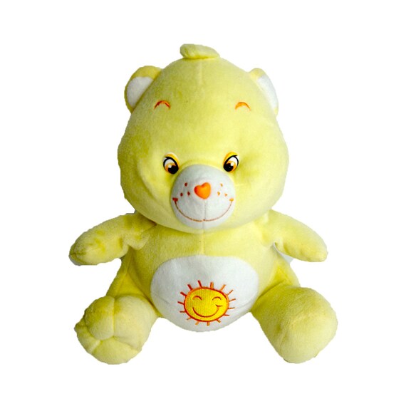 Build a Bear Care Bears 18" Funshine Bear Sunshine Yellow Plush Stuffed Toy 