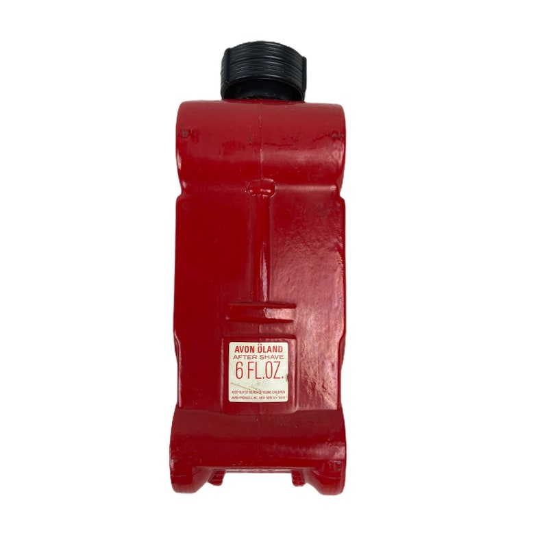 Vintage AVON 1936 MG Red Race Car 6oz Decanter with Tai Winds Etsy