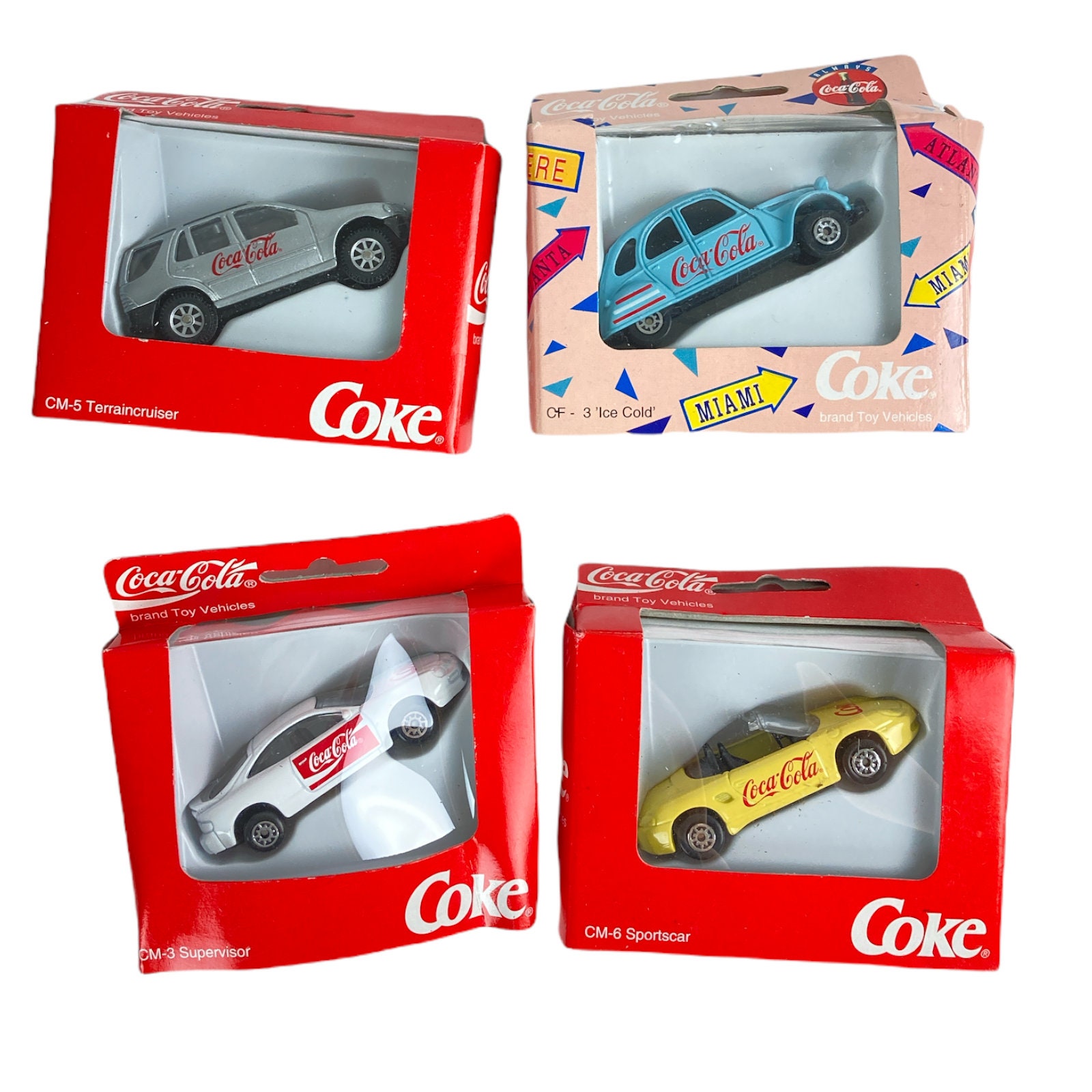 Vintage Coca-cola Die Cast Metal Toy 