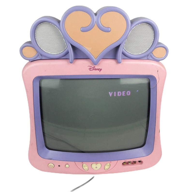 Disney Princess 13 Retro Gaming Pink TV Tested and Etsy