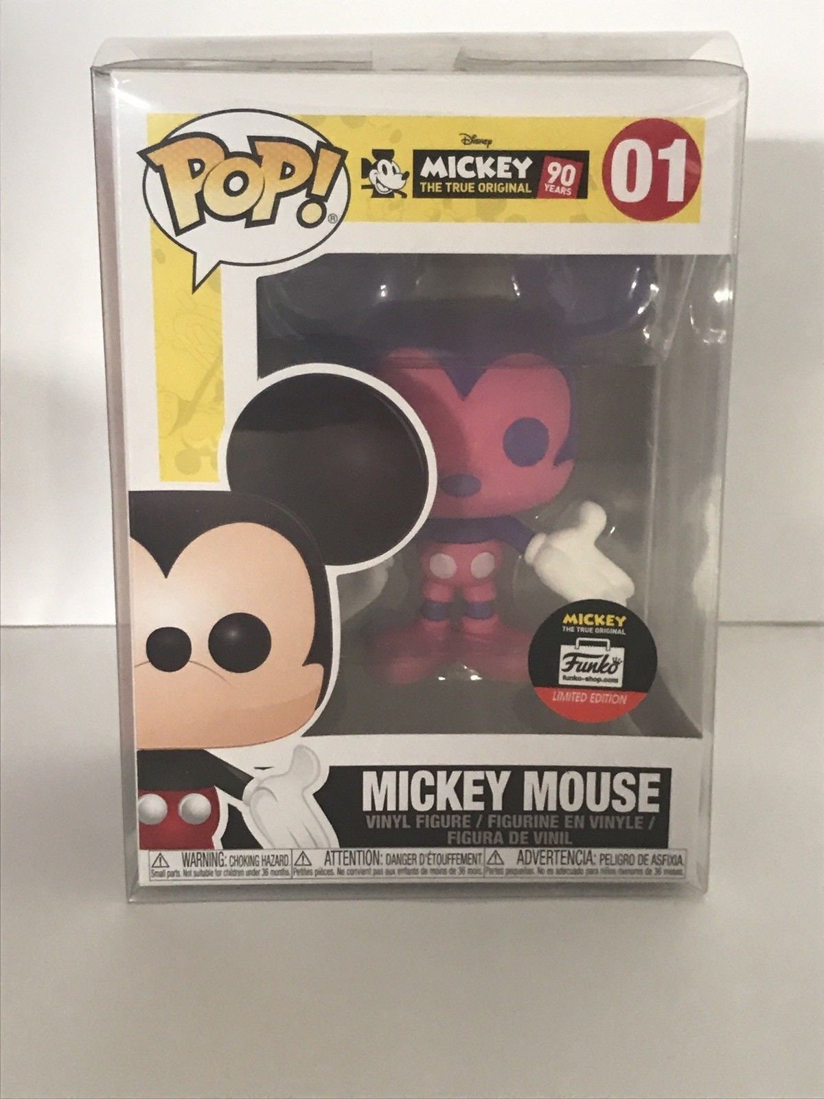 pink and purple mickey funko pop