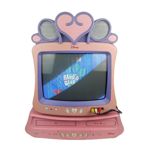 Disney Princess Pink 13 Crt Color Tv Dt1350 P Dvd Vhs Etsy Disney Princess Pink 13 Crt Color Tv Dt1350 P Dvd Vhs Etsy