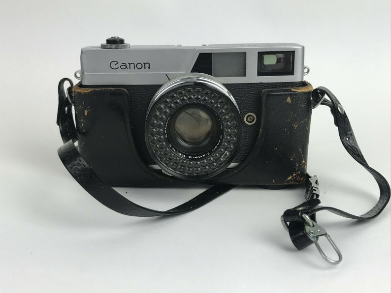 Canon Canonet 35mm Rangefinder Film Camera With 45mm 1 1 9 Etsy