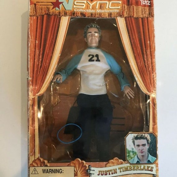 justin timberlake collectible doll
