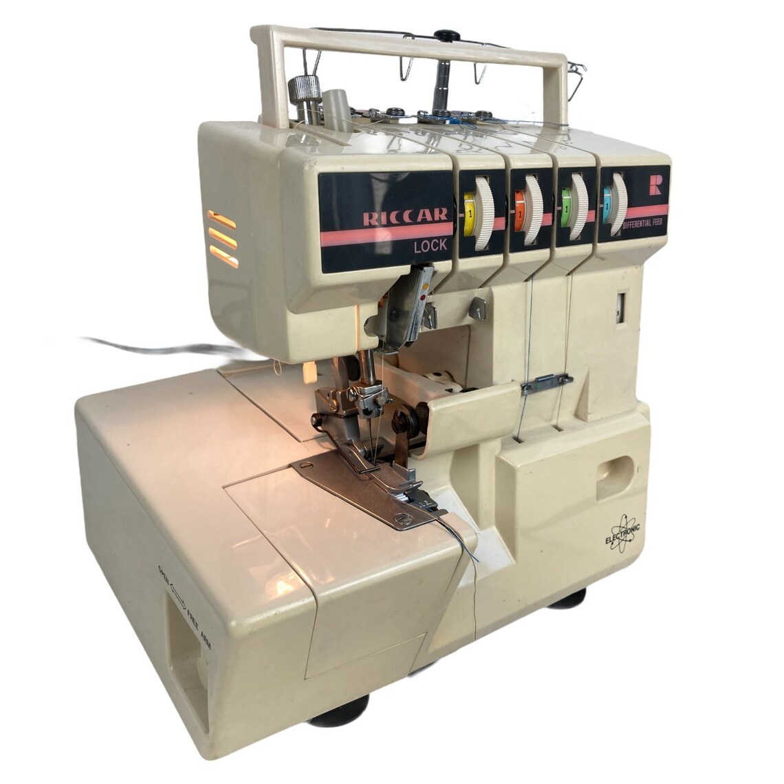 Vintage Riccar Lock RL634 Serger 2 needle 4 thead KnitLock Etsy