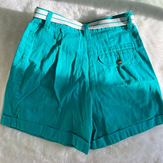 Vintage Shorts w/ Belt 1980s Gem