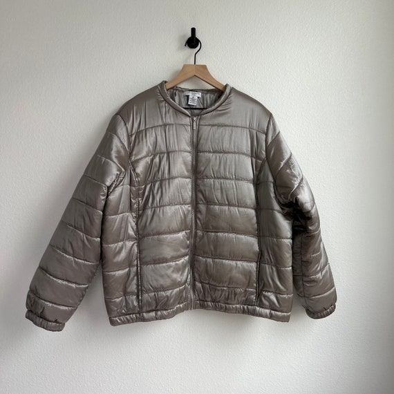 Liz claiborne puffer jacket hotsell