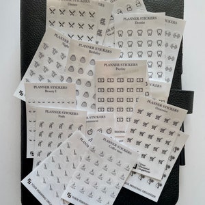 Mini Icon Stickers - Different variations