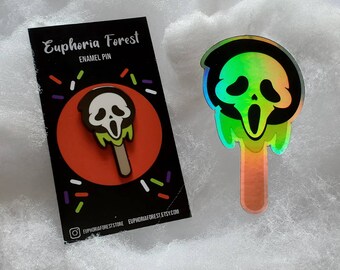 Scream-sicle Enamel Pin | Horror | Halloween