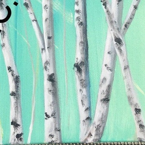 Original Painting Print on Giclee: “Tobie’s Trees” - three unique panel pieces sold as a package or individually.