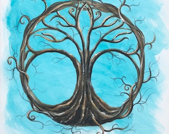Greeting Cards: “Celtic Tree of Life” Blank Inside- Sold in Packs of Ten with envelopes for 30.00
