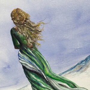 Original Artwork: “Saudade” Painting Print on Giclee