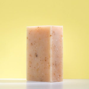 zero waste soap shea oatmeal soap bar